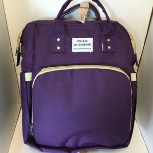 Travel Diaper Bag, You Are My Sunshine,  young fashion backpack